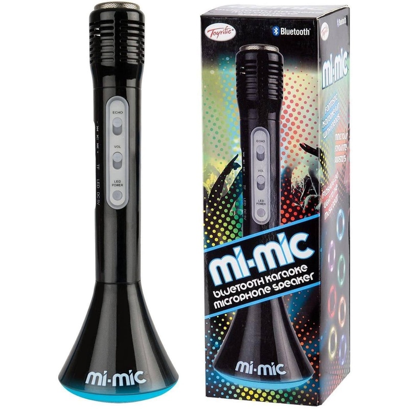 MI-MIC Karaoke Microphone Speaker – Black