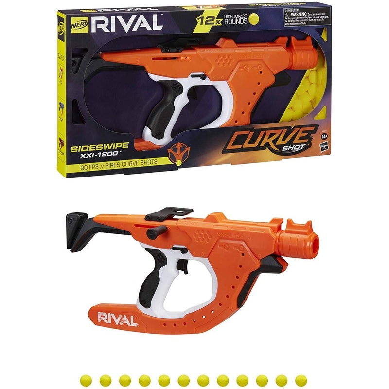 NERF Rival Curve Shot Sideswipe XXI-1200 Blaster