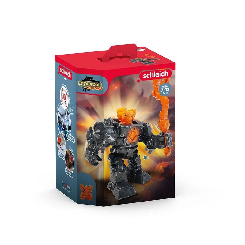 SCHLEICH 42597 ELDRADOR Mini Creatures Shadow Lava Robot