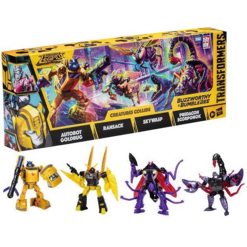 Transformers Buzzworthy Bumblebee Creatures Collide Multipack