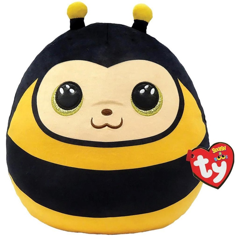 Ty Squish a Boo Zinger Bee 31cm Cushion