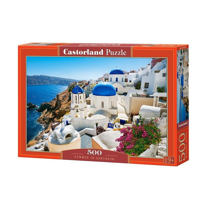 Castorland 500 Piece Jigsaw Puzzle – Summer in Santorini