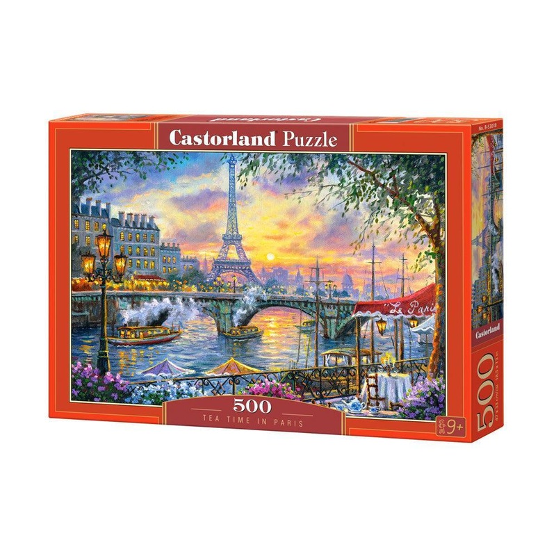 Castorland 500 Piece Jigsaw Puzzle – Tea time in Paris