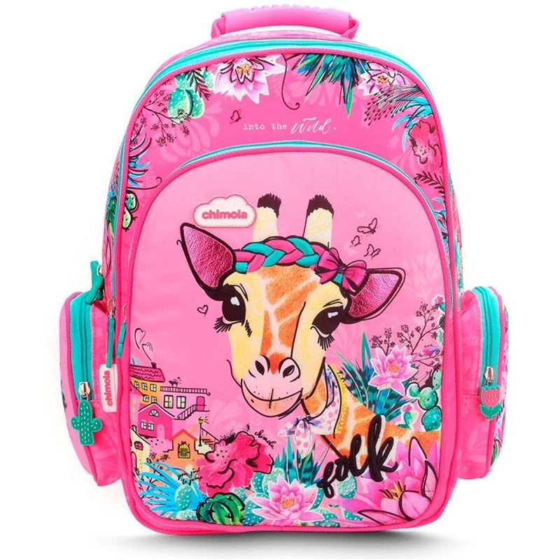 Chimola Giraffe Triple Adaptable Backpack 45cm
