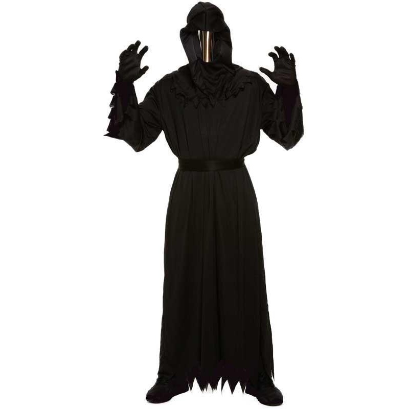 Fancy Dress Death With Mirrored Mask