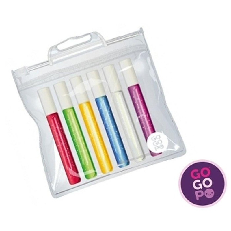 GOGOPO Glitters Glue 6 Pack