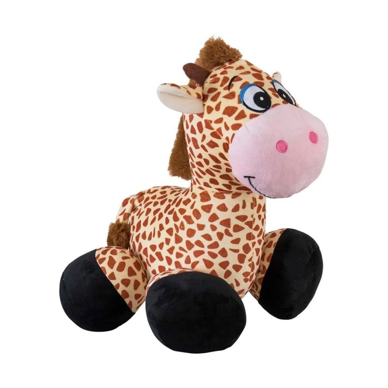 Inflate-A-Mals Plush Ride-on Animals Giraffe
