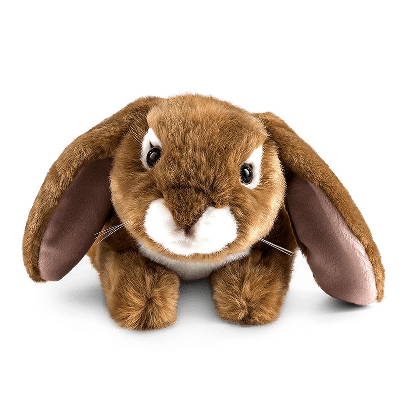 LIVING NATURE French Lop-Eared Rabbit Brown 22cm Soft Toy