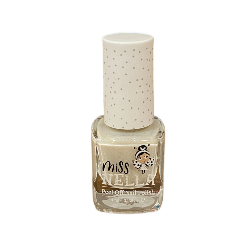 Miss Nella 4ml Peel off Nail Polish – Off White