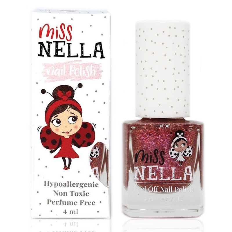 Miss Nella Shazam Glitter 4ml Peel off Kids Nail Polish