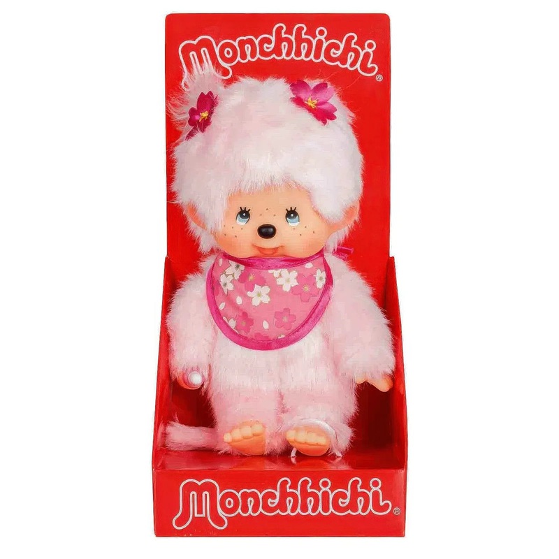 Monchhichi Pink Sakura Girl Plush 20m