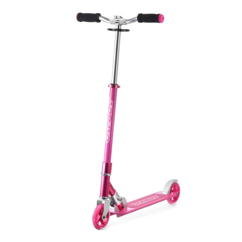 Osprey Buzz Kids Folding Scooter – Pink