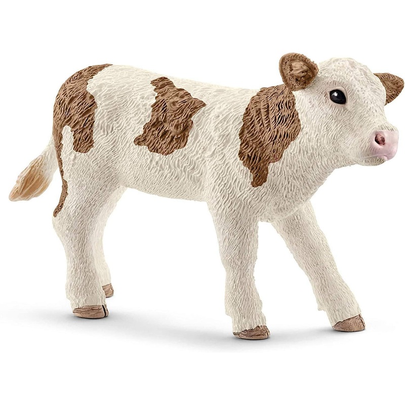 SCHLEICH 13802 Calf Farm World Figure