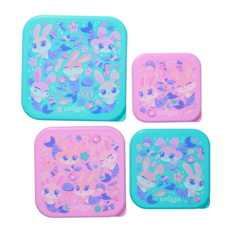 Smiggle Curious 4 In 1 Container Set – Mint