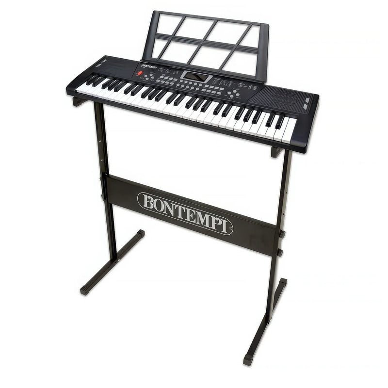 BONTEMPI 54-Key Electronic Keyboard with Stand