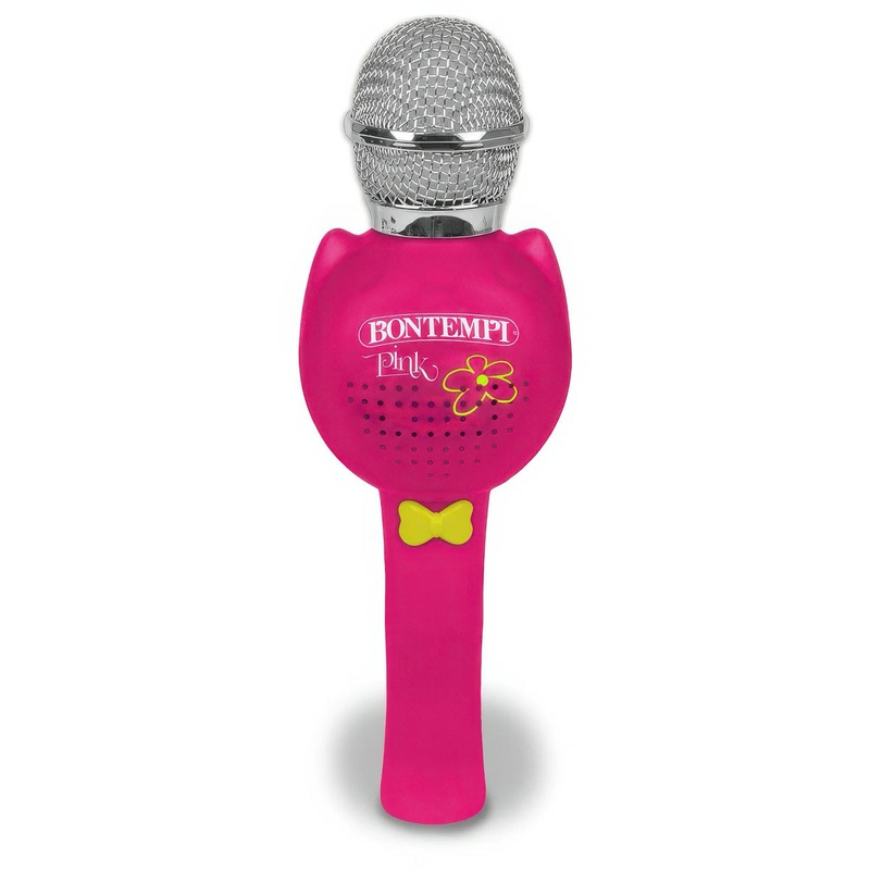 BONTEMPI Wireless Karaoke Microphone – Pink