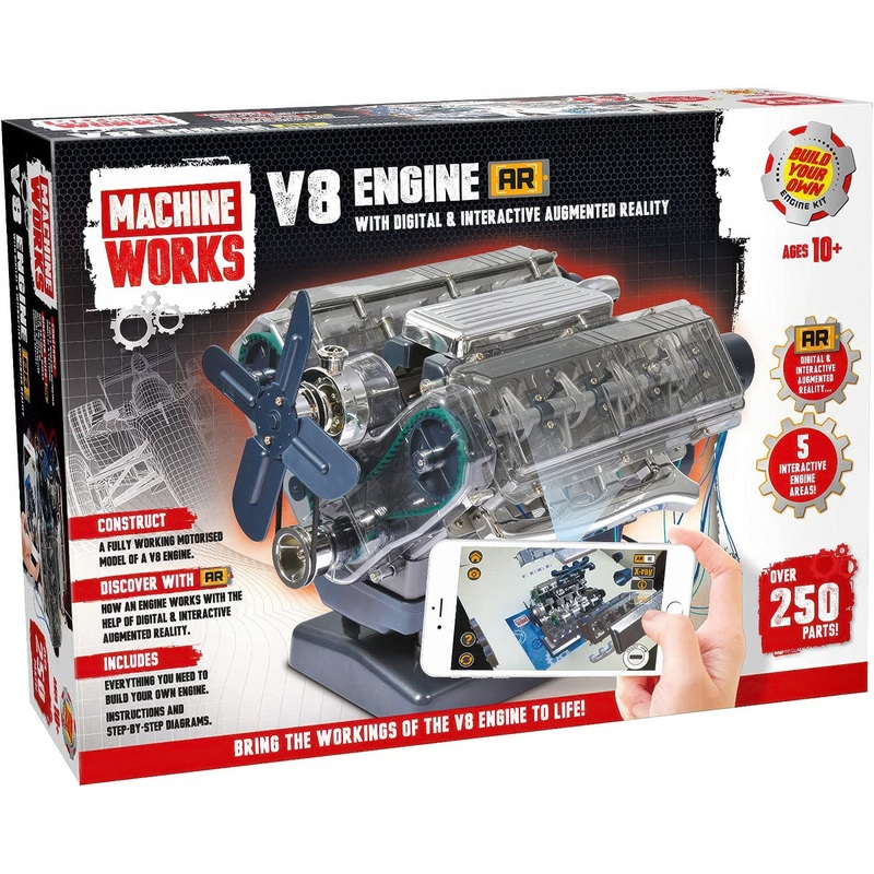 Machine Works V8 Engine Model 250 Pieces