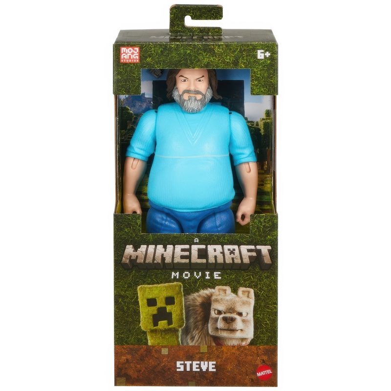 Minecraft Movie Large-Scale Action Figure – Steve
