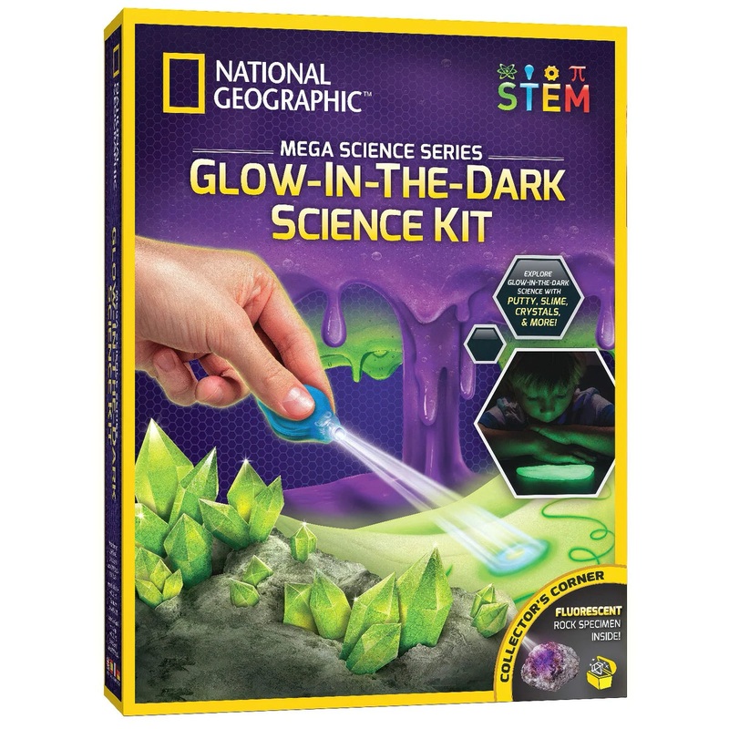 National Geographic Glow-In-The-Dark Mega Science Kit