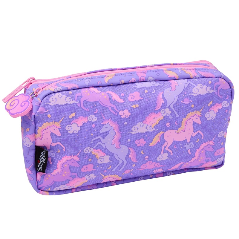 Smiggle Eclipse Pocket Character Pencil Case – Lilac
