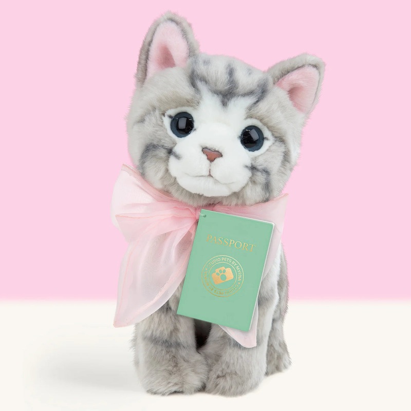 Studio Pets Bella British Short Hair Kitten 23cm Plush