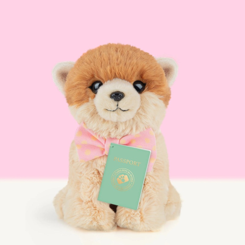 Studio Pets PomPom Pomeranian 16cm Plush