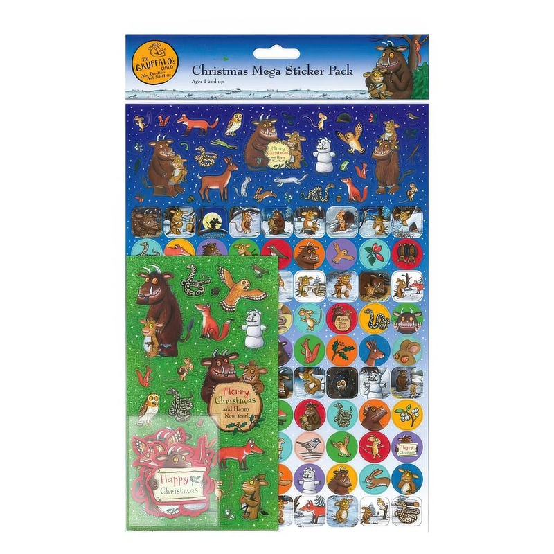 The Gruffalo’s Child Christmas Mega Sticker Pack