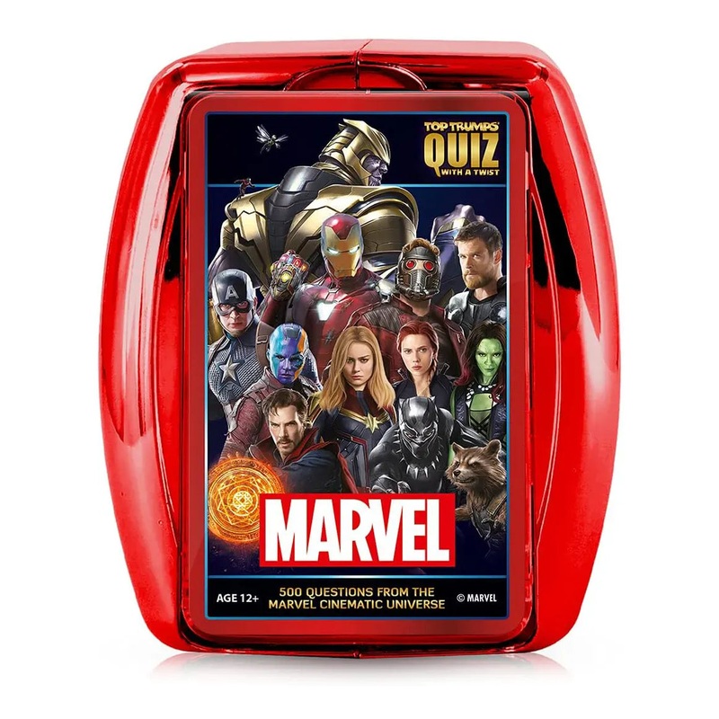 Top Trumps Marvel Cinematic Universe Quiz Game