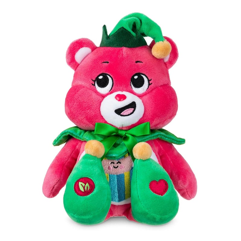 Care Bears 22cm Plush – Christmas Elf Great Giving Bear