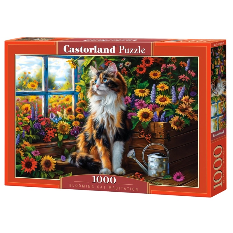 Castorland Puzzle Blooming Cat Meditation (1500 pcs)