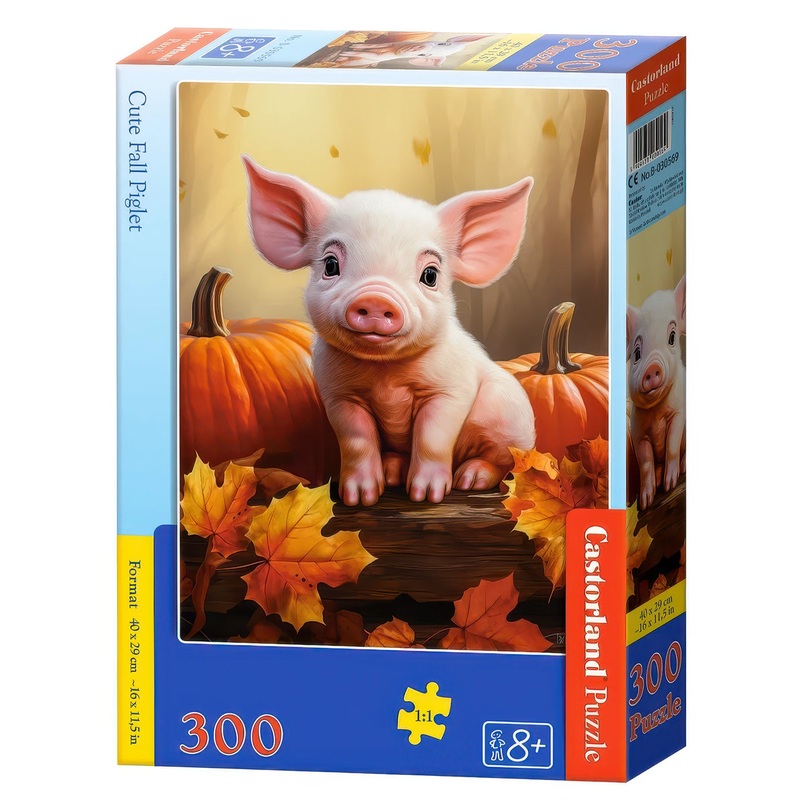 Castorland Puzzle Cute Fall Piglet (300 pcs)