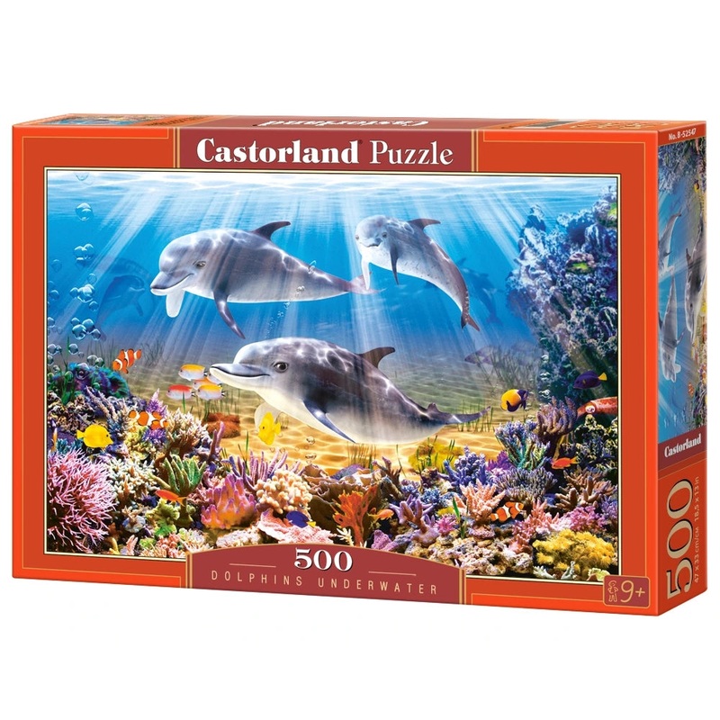 Castorland Puzzle Dolphins Underwater (500 pcs)