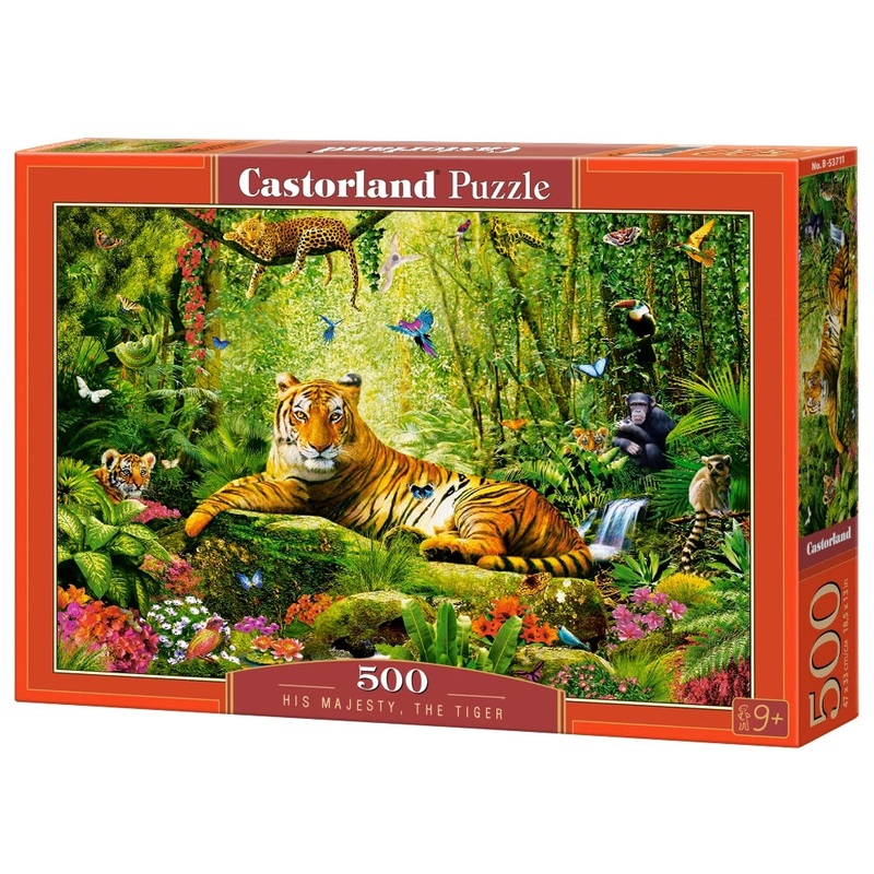 Castorland Puzzle His Majesty. the Tiger (500 pcs)