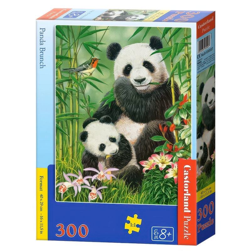 Castorland Puzzle Panda Brunch (300 pcs)