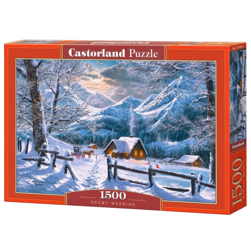 Castorland Puzzle Snowy Morning (1500 pcs)
