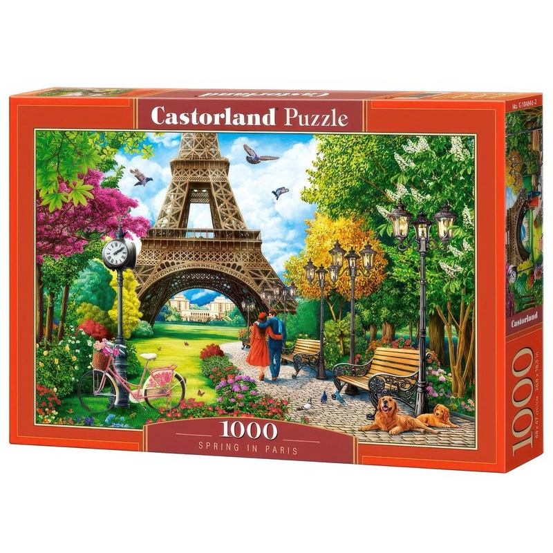 Castorland Puzzle Spring in Paris (1000 pcs)