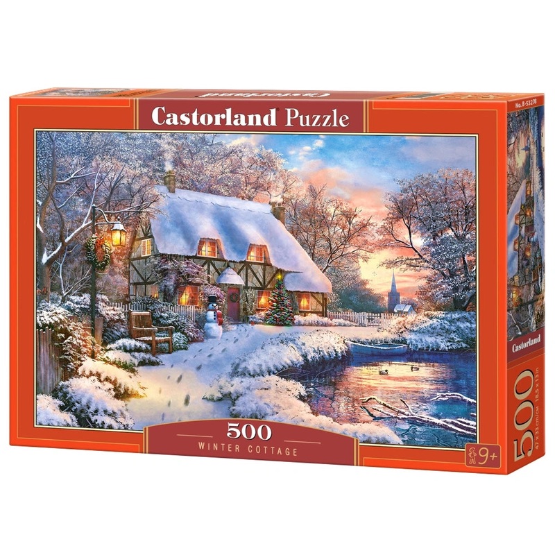 Castorland Puzzle Winter Cottage (500 pcs)
