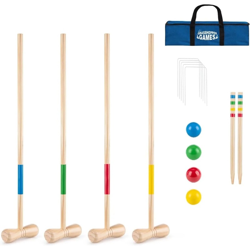 Grasshopper Games Croquet Set