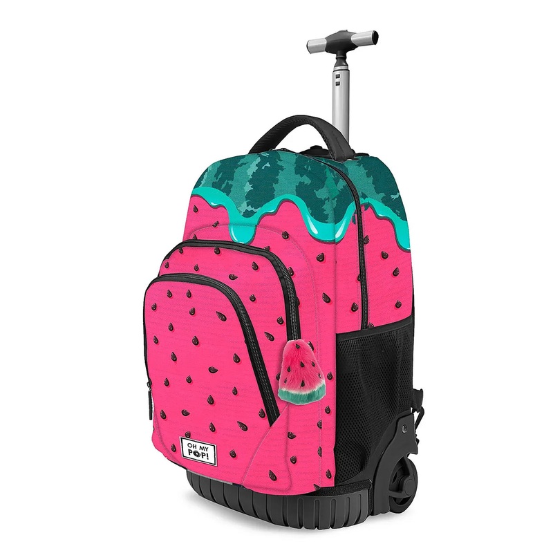 Oh My Pop! Green FAN GTS Trolley Backpack Oh My Pop! Melty Melon