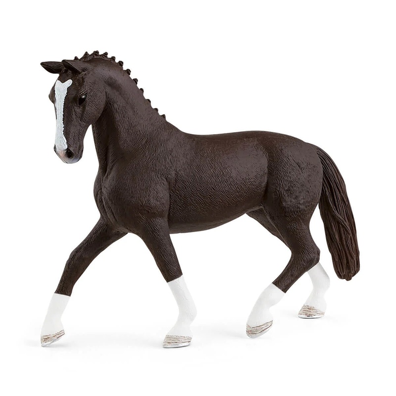 SCHLEICH 13927 Hanoverian Mare Black Horse