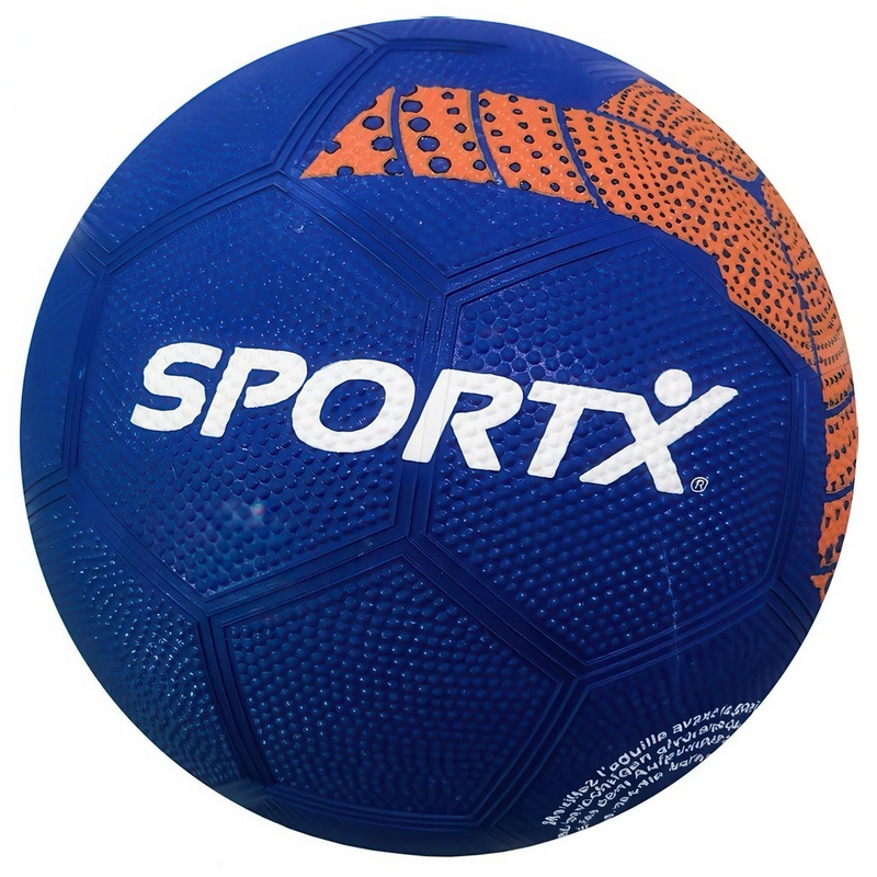 SportX Soccer Ball Rubber Orange Triangle 360-380g