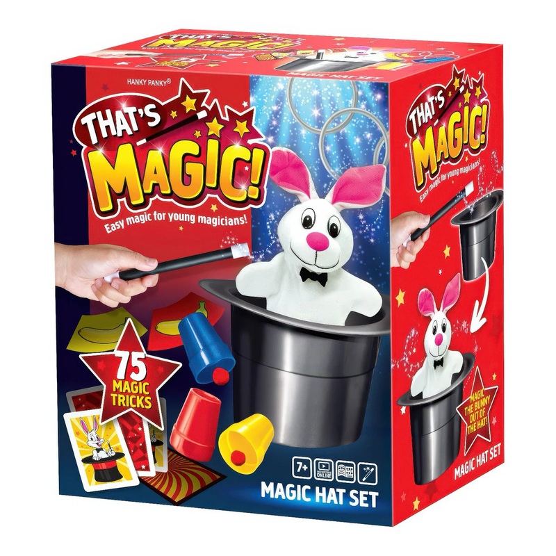 That’s Magic. Magic Hat Set – Featuring 75 Fun Easy Tricks