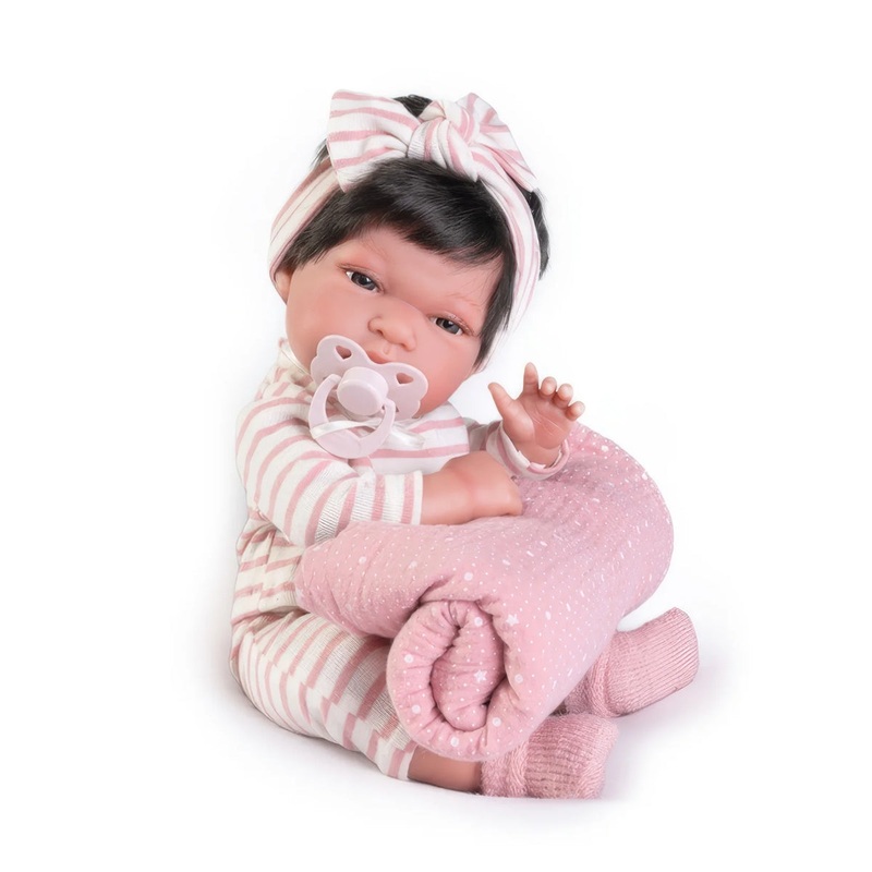 Antonio Juan 60146 Newborn Baby Girl Doll Toneta 33cm with Blanket