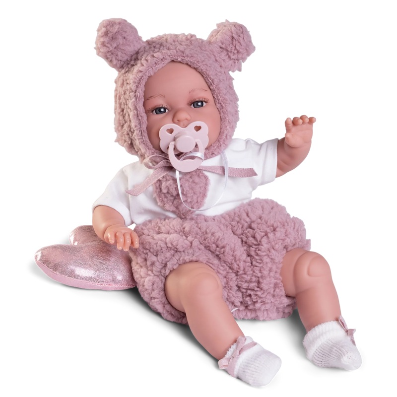 Antonio Juan 70361 Baby Toneta Posturitas Heart Doll 34cm