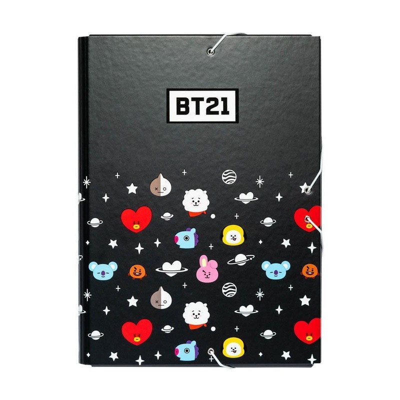 BT21 Folder A4 With Elastic