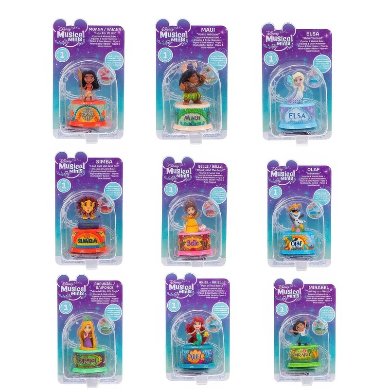 Disney Princesses Music Box and Figurine – Assorted