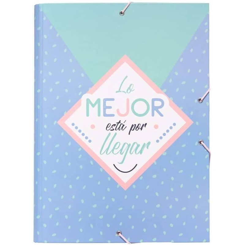 Erik Grupo A4 Elasticated Corner File – Amelie Pastel Collection