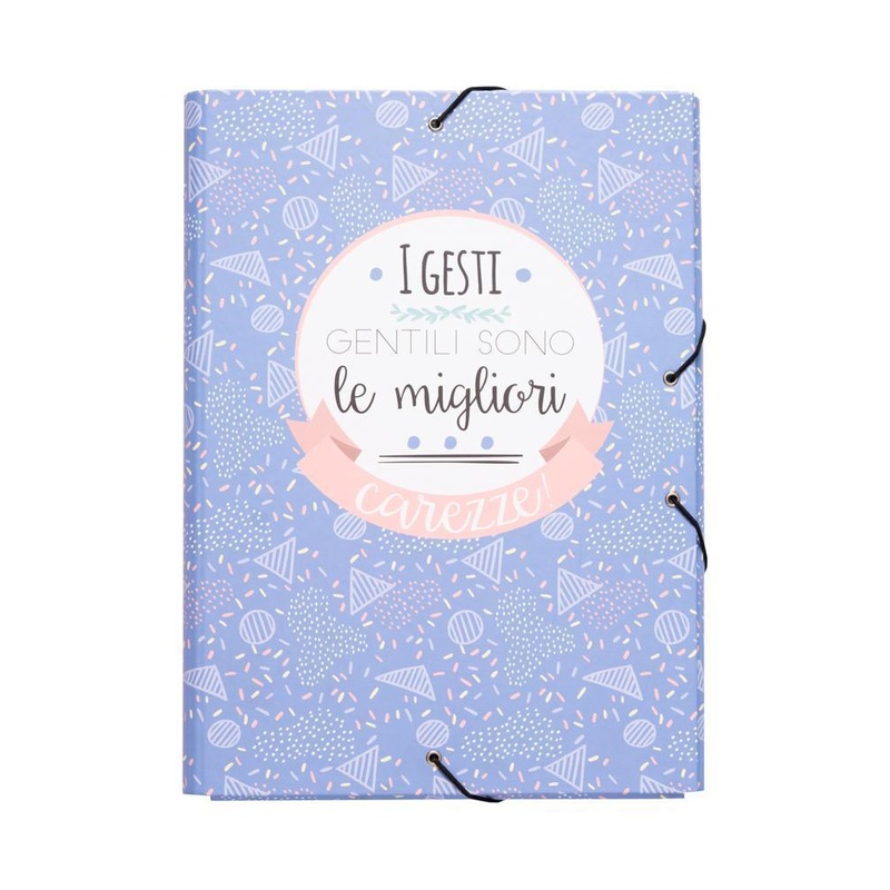 Erik Grupo Folder Elasticated. A4 Amelie Italian 3 Flap Folder