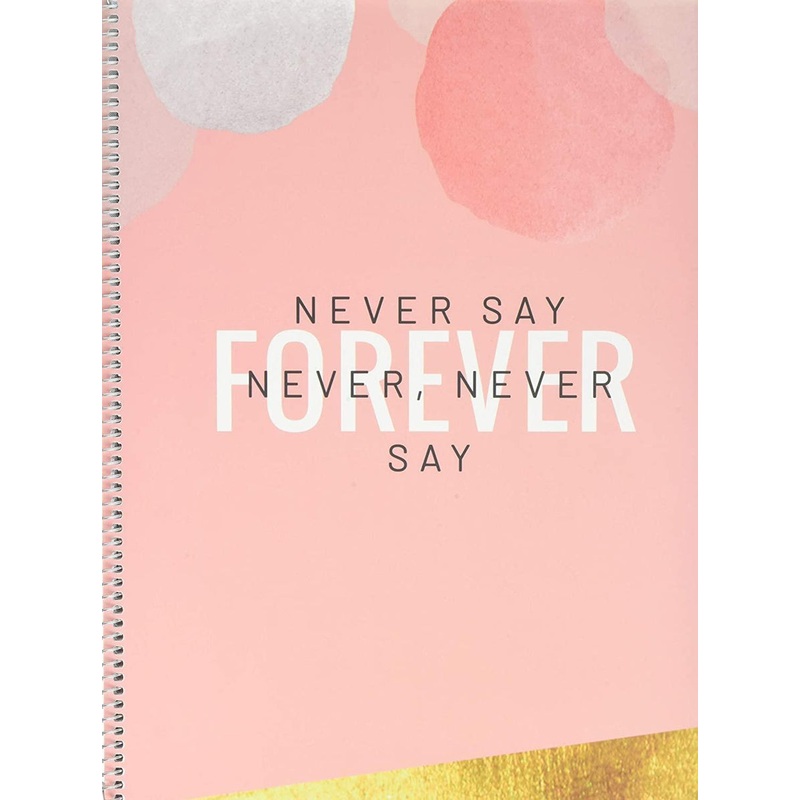 Erik Grupo Notebook A4. Microperforated. Glitter Gold Dreams