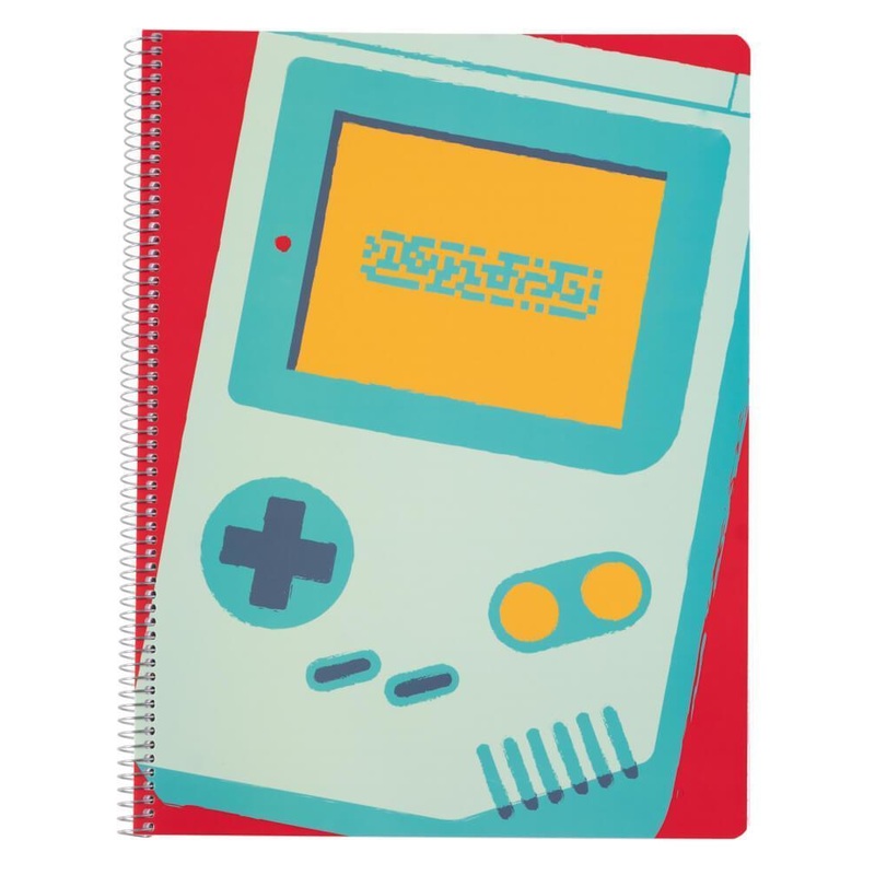 Erik Grupo Spiral Notebook A4. Gamer New Collection